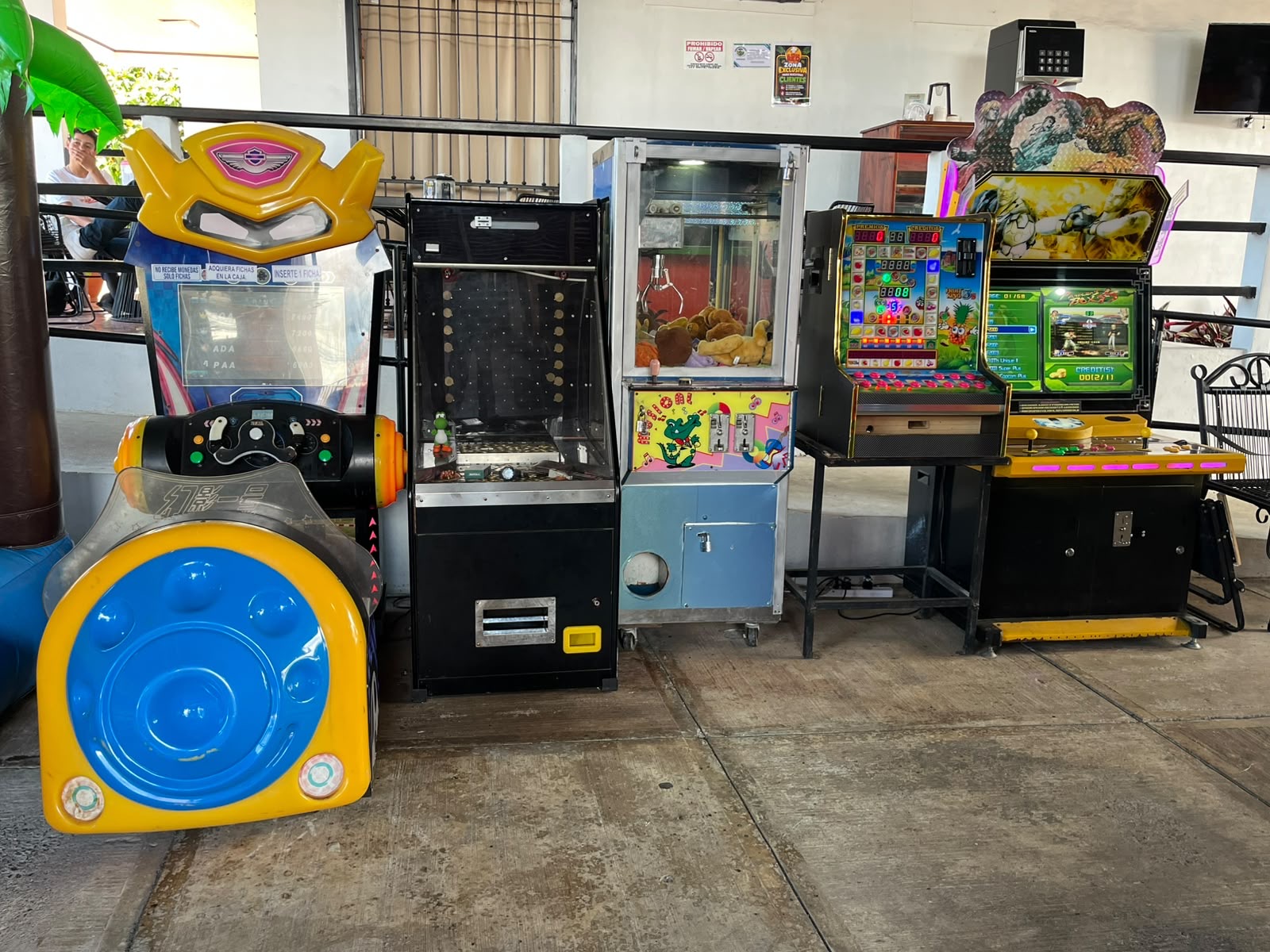 Máquinas de juego para disfrutar en familia